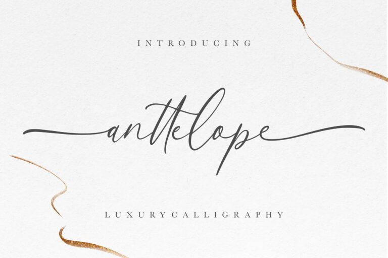 Anttelope Font