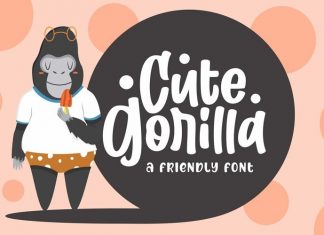 Cute Gorilla Font