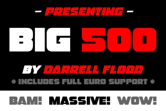 Big 500 Font