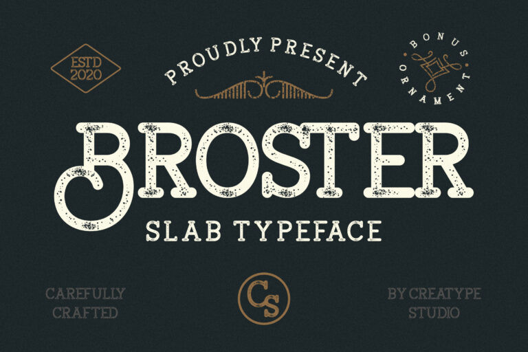 Broster Font