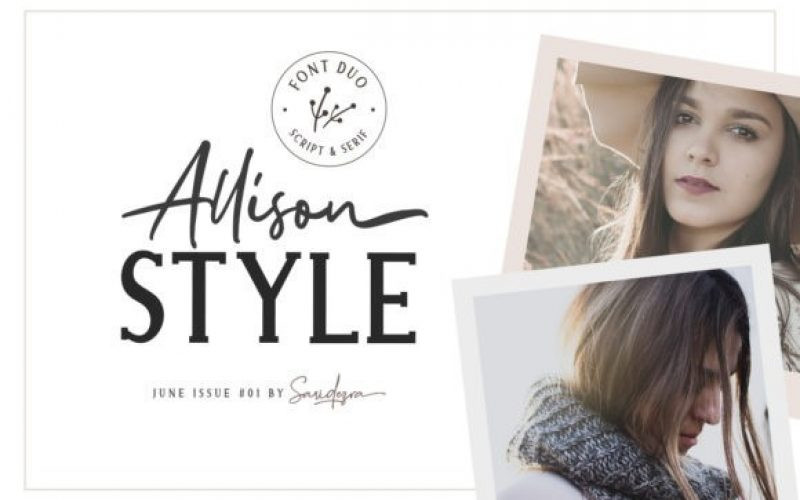 Allison Style Font