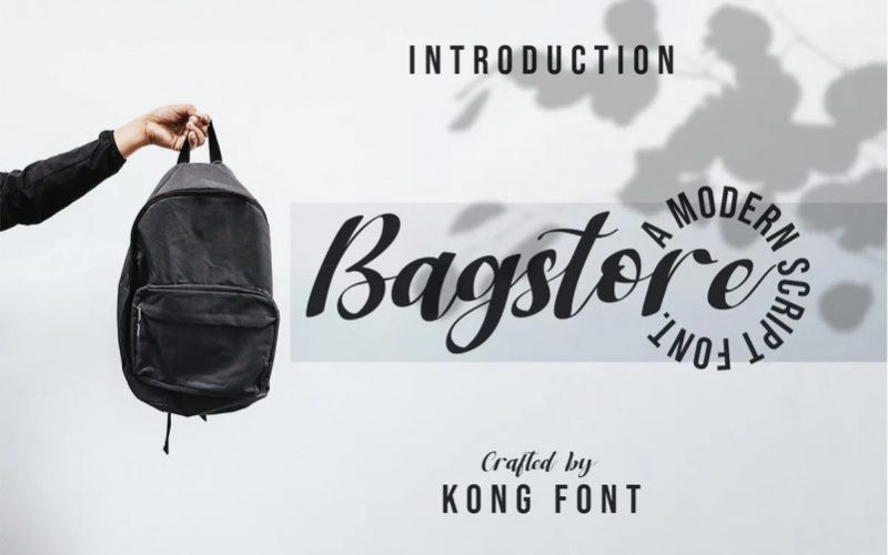 Bagstore Font