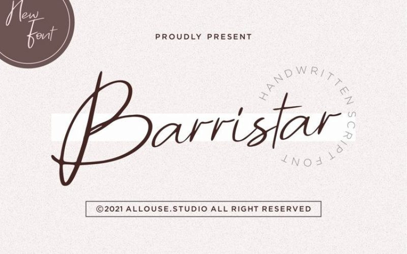 Barristar Font