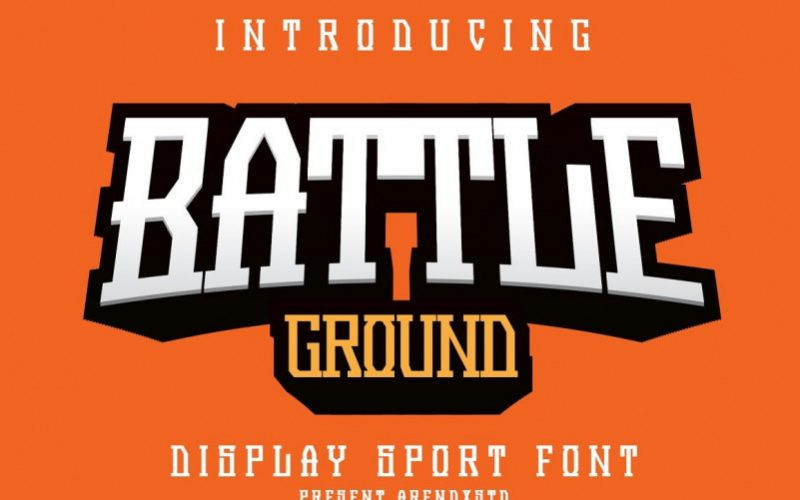 Battle Ground Font