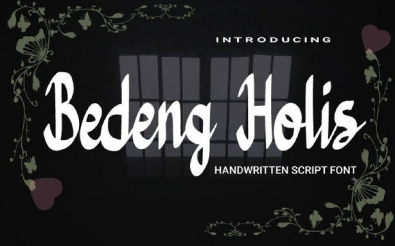 Bedeng Holis Font