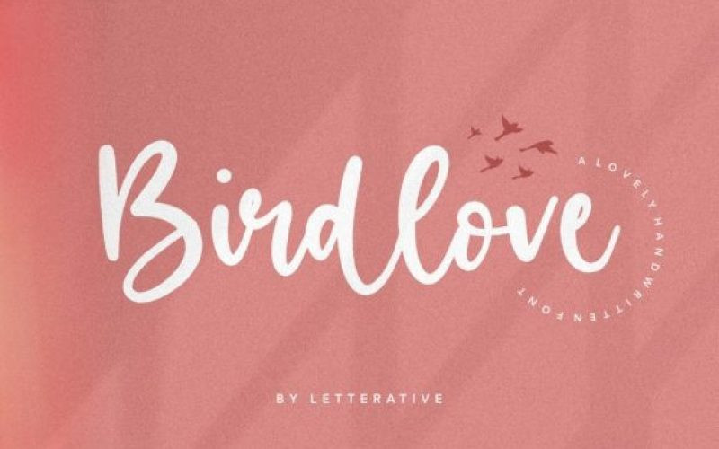 Birdlove Font