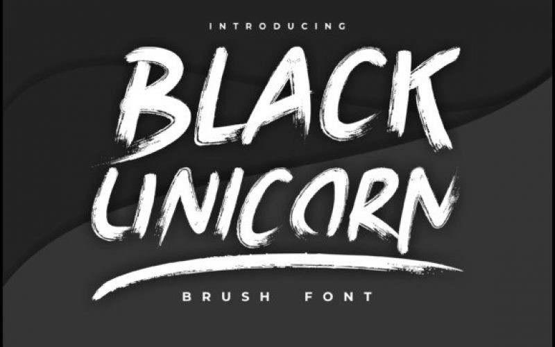 Black Unicorn Font