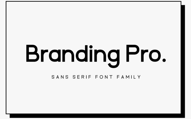 Branding Pro Font