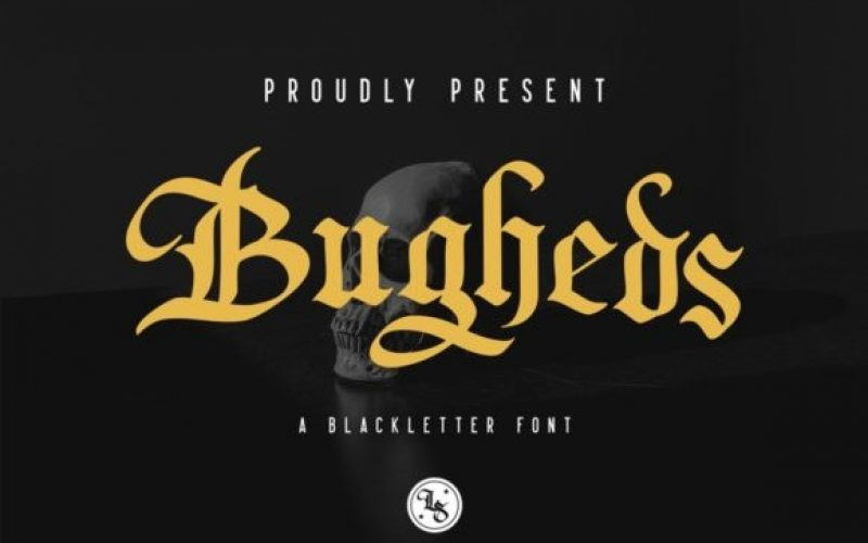 Bugheds Font