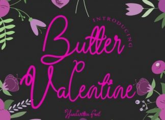Butter Valentine Font