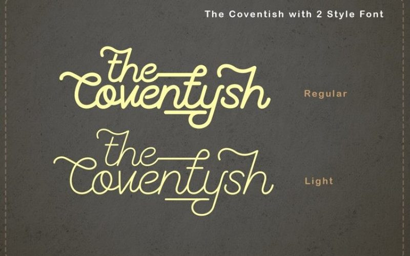 Coventysh Font