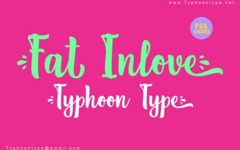 Fat Inlove Font