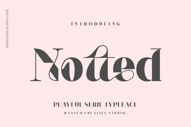 Notted Font
