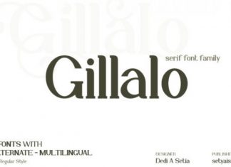 Gillalo Font