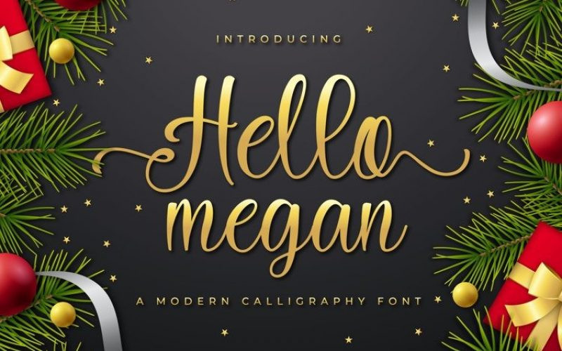 Hello Megan Font