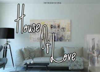 House of Love Font
