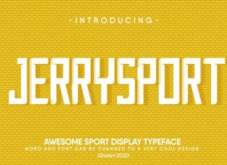 JerrySport Font