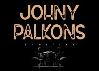 Johny Palkons Font