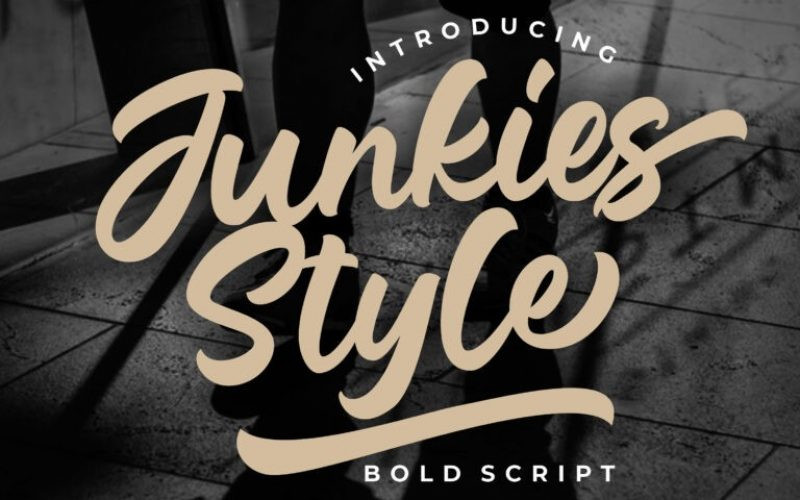Junkies Style Font