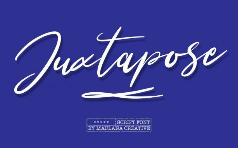 Juxtapose Font