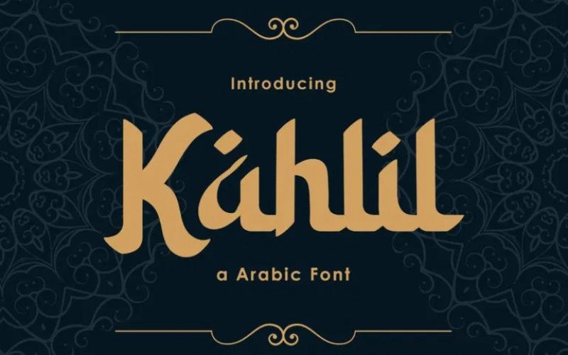 Kahlil Arabic Font
