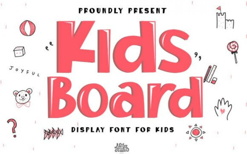 Kids Board Font