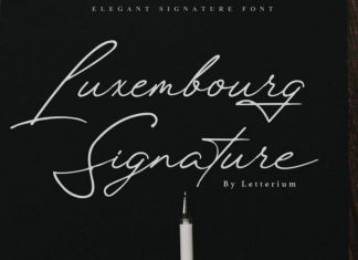 Luxembourg Font
