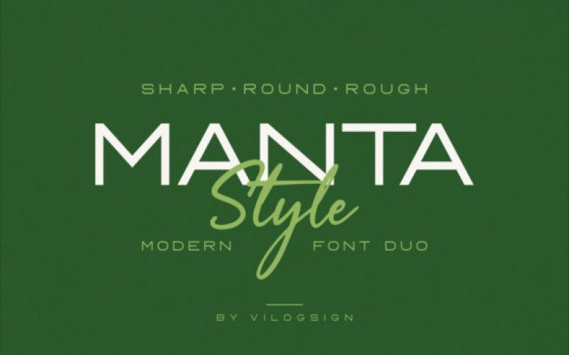 Manta Style Font