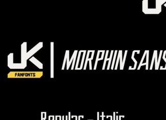 Morphin Font