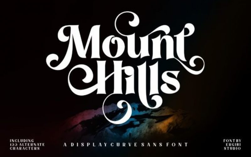 Mount Hills Font