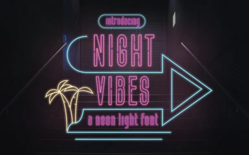 Night Vibes Font