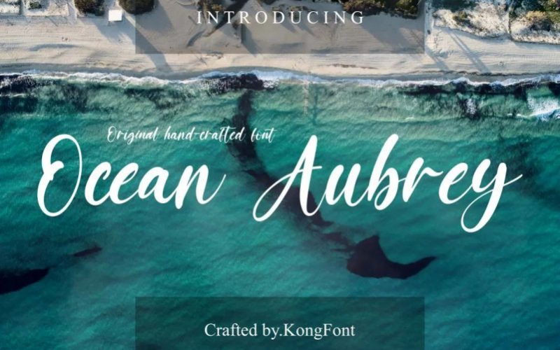 Ocean Aubrey Font