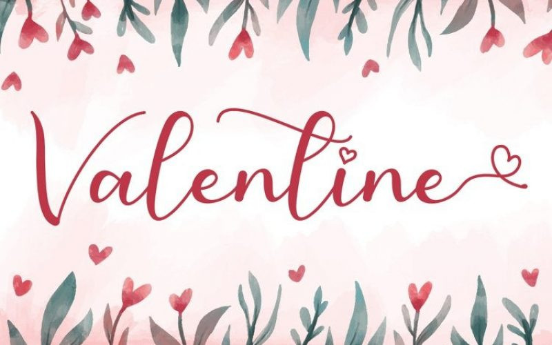 Pretty Valentine Font