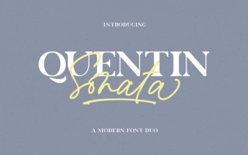 Quentin Sonata Font