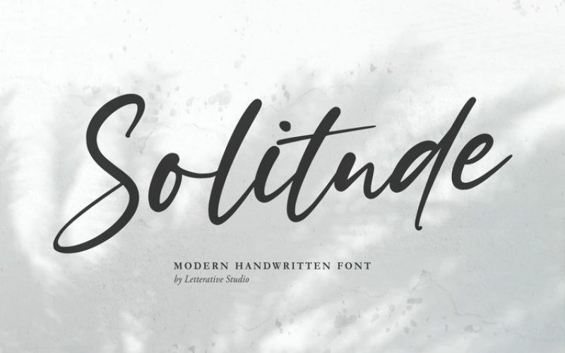 Solitude Font