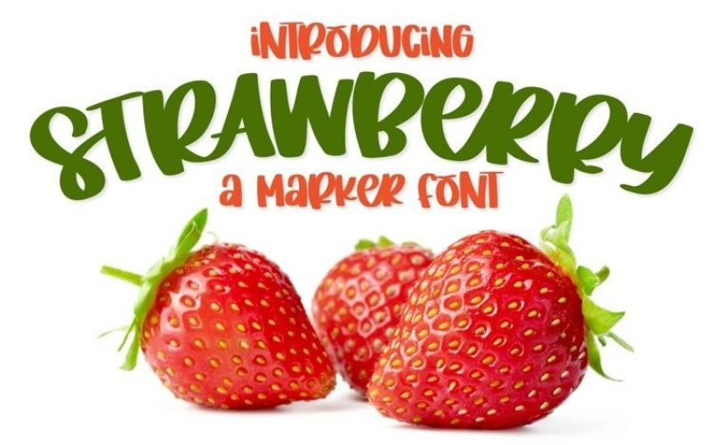 Strawberry Font