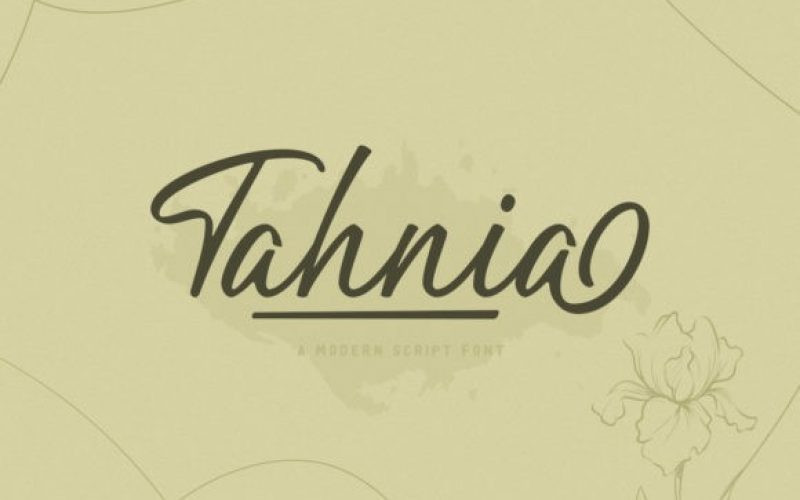 Tahnia Font