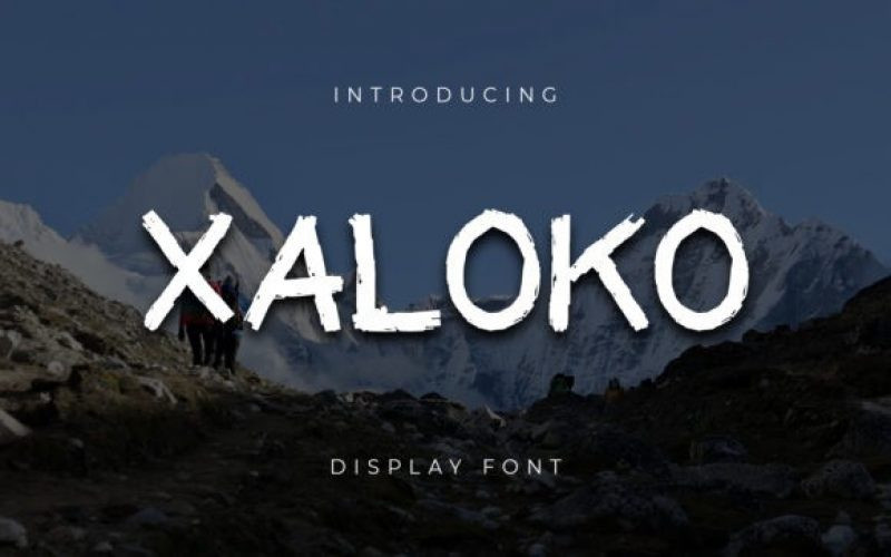 XALOKO Font