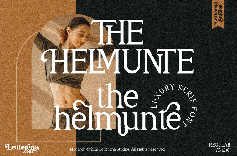 THE HELMUNTE Font