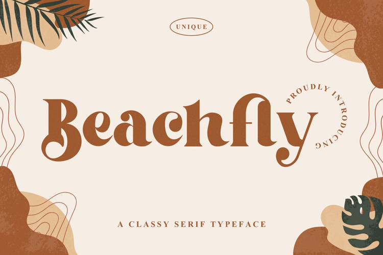 Beachfly Trial Font