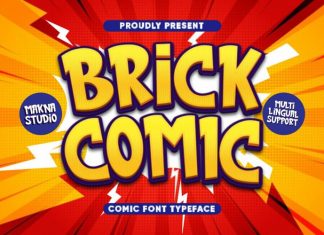 Brick Comic Font