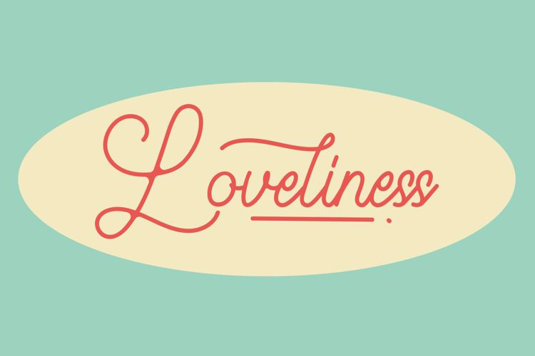 Loveliness Font