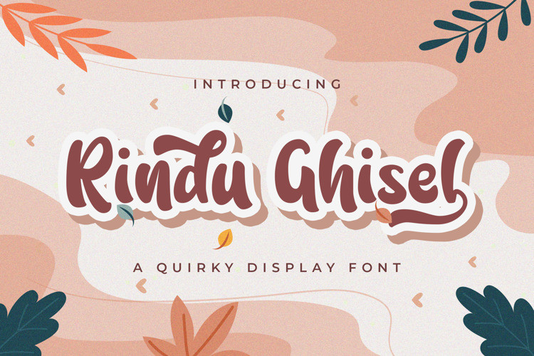 Rindu Ghisel Font