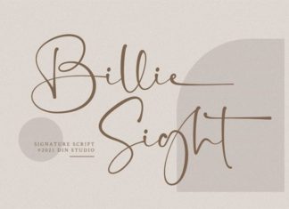 Billie Sight Font