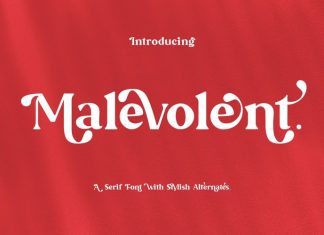 Malevolent Font