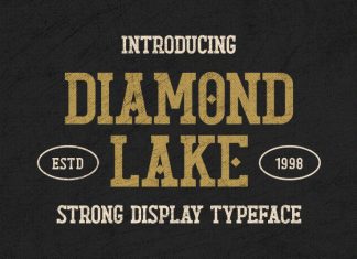 Diamond Lake Font