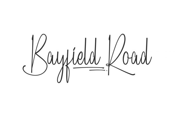 Bayfield Road Font