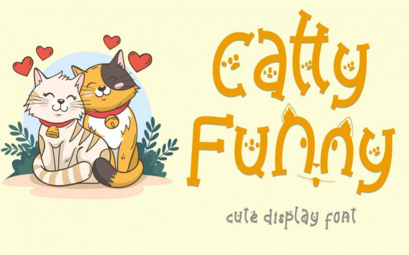 Catty Funny Font