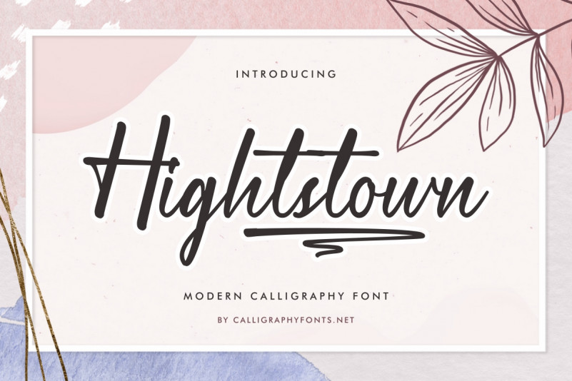 Hightstown Font