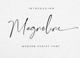 Magnoline Font